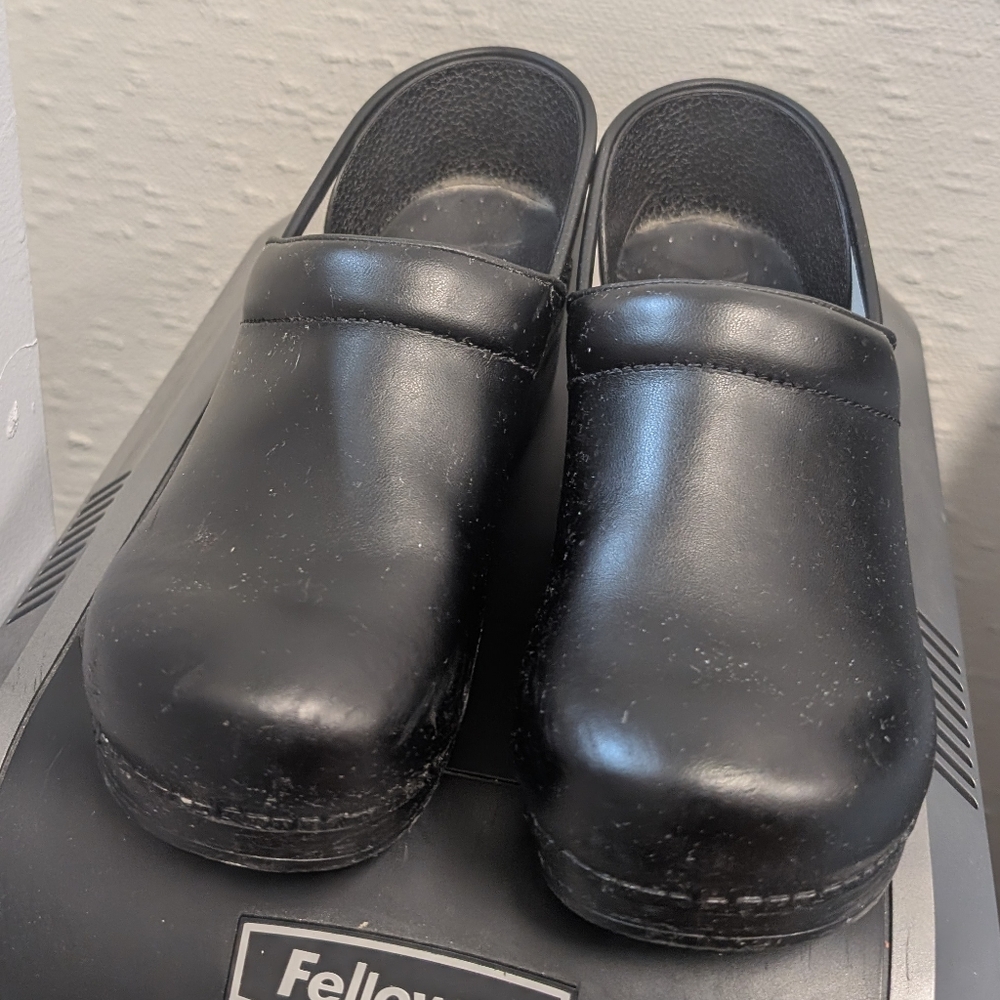 Dansko Black Slip-On Footwear